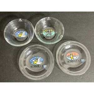 Mother Goose Glass 2 Side Plates 2 Bowls Sony Entertainment Company Ltd